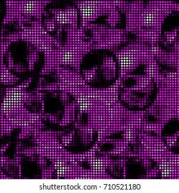Grunge halftone texture background. Spotted Abstract colorful vector Texture
