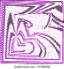 Grunge halftone texture background. Spotted Abstract colorful vector Texture
