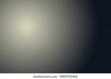 Grunge halftone texture with intense light flare and dot pattern lightflare dotpattern