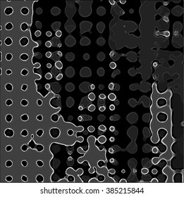 Grunge halftone vector background. Grunge halftone dots vector texture background. Dotted background Texture. Distress Overlay Circles Texture . Vector Texture .