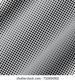 Grunge halftone vector background. Halftone dots vector texture.