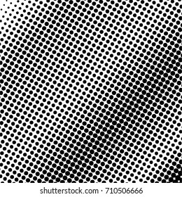Grunge halftone vector background. Halftone dots vector texture.
