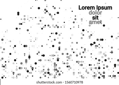 Grunge halftone vector background in vintage style. Halftone dots vector texture.Trendy modern style.  Abstract template. Abstract geometric shape.  Trendy cover design.