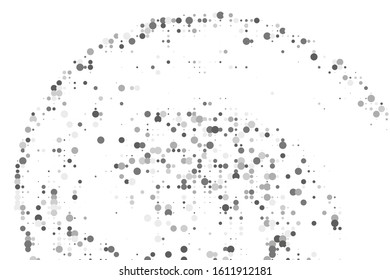 Grunge halftone vector background in vintage style. Halftone dots vector texture.Trendy modern style.  Abstract template. Abstract geometric shape.  Trendy cover design.