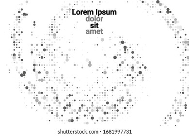 Grunge halftone Vektorillustration Hintergrund im Vintage-Stil. Halftone hat Vektorillustration Textur.Trendy moderne Stil. Abstrakte Vorlage. Abstrakte geometrische Form.  Trendy Cover Design.