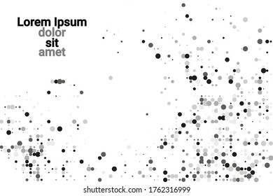 Grunge halftone vector background in vintage style. Halftone dots vector texture.Trendy modern style.  Abstract template. Abstract geometric shape.  Trendy cover design.