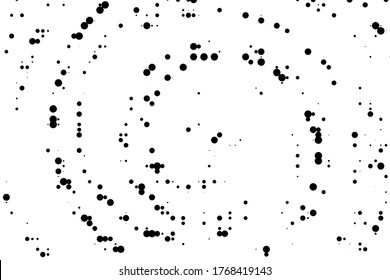 Grunge halftone vector background in vintage style. Halftone dots vector texture.Trendy modern style.  Abstract template. Abstract geometric shape.  Trendy cover design.