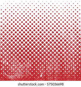 Grunge halftone vector background.dots vector texture. Old style vintage design. Graphic illustration.. 