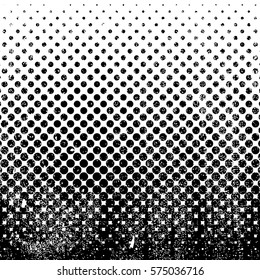 Grunge halftone vector background.dots vector texture. Old style vintage design. Graphic illustration.. 