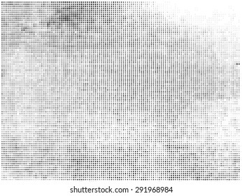 Grunge Halftone Vector Background.Halftone Dots Vector Texture.