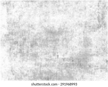 Grunge halftone vector background.Halftone dots vector texture.