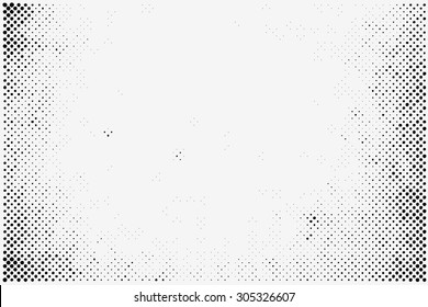 Grunge Halftone Vector Background.Halftone Dots Vector Texture.