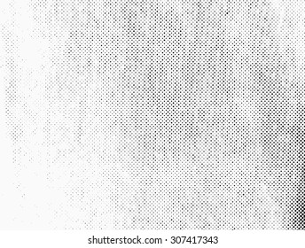 Fondo de Vector semitono Grunge. Textura de Vector de puntos semitonos.