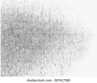 Grunge halftone vector background.Halftone dots vector texture.