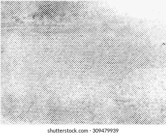 Grunge halftone vector background.Halftone dots vector texture.