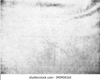 Grunge halftone vector background.Halftone dots vector texture.