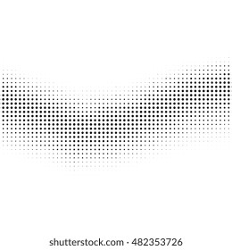 Grunge halftone vector background.Halftone dots vector texture. Abstract halftone background. Black and white illustration