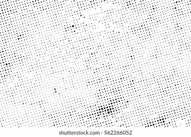 Grunge halftone vector background.Halftone dots abstract texture.