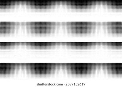 Grunge halftone vector print background.