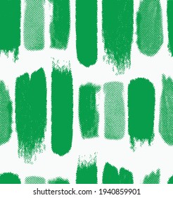 Grunge halftone vector seamless 
background.Halftone dots vector texture. Island green  and white abstract backdrop.