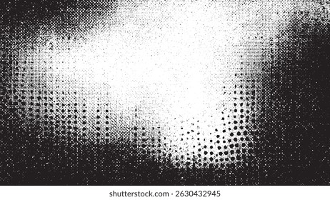 grunge halftone vector texture background with distressed noise pattern ideal for artistic applications