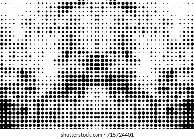 Grunge Halftone Vintage Vector Background. Abstract halftone pattern texture. Vector modern background for posters, sites, business cards, postcards, interior design. EPS10 vector.