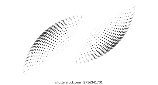 Grunge Halftone white and black dot pattern and black grunge gradient background. Dotted line comic style vector illustration