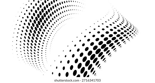 Grunge Halftone blanco y negro patrón de puntos y fondo gradiente grunge negro. Ilustración vectorial de estilo de cómic de línea de puntos