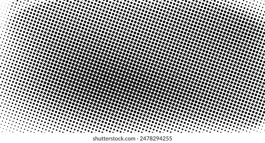 grunge Halftone white and black dots pattern and black gradient grunge texture background. Dotted line comic sport style vector illustration dots halftone modern arts future