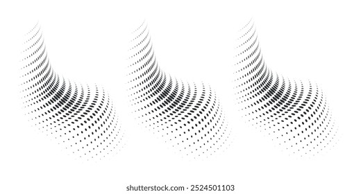 grunge Patrón de puntos blancos y negros semitono y fondo de textura grunge degradado negro. Ilustración vectorial de estilo deportivo de cómic de línea punteada