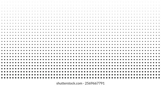 grunge Halftone white and black dots pattern and black gradient grunge texture background. Dotted line comic sport style vector illustration