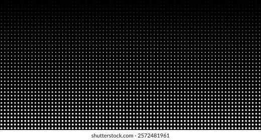 grunge Halftone white and black dots pattern and black gradient grunge texture background. Dotted line comic sport style vector illustration	