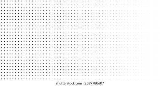 grunge Halftone white and black dots pattern and black gradient grunge texture background. Dotted line comic sport style vector illustration	
