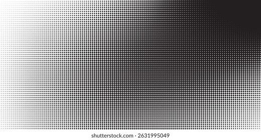 grunge Halftone white and black dots pattern and black gradient grunge texture background. Dotted line comic sport style vector illustration