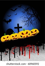 Grunge Halloween background