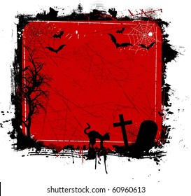 Grunge Halloween background