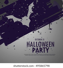 grunge halloween party celebration background