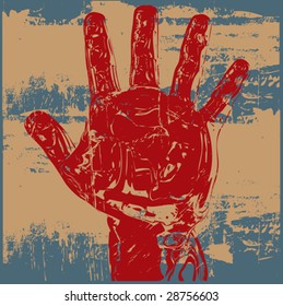 Grunge Hand