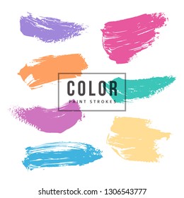 Grunge hand drawn backgrounds for design in bright colors