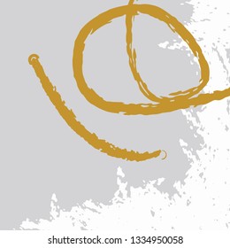 Grunge hand drawn brush background for your design