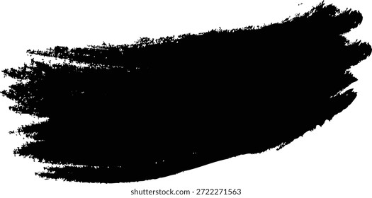 Vector de textura de trazo de pincel dibujado a mano Grunge