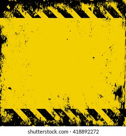 grunge hazard background