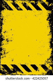 grunge hazard background