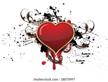 grunge heart