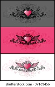 Grunge heart