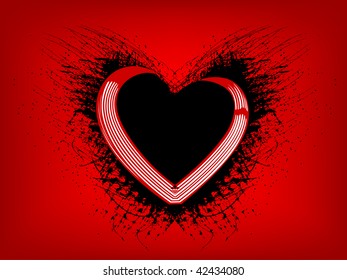 grunge heart