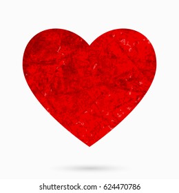 Grunge heart
