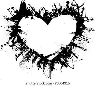 Grunge Heart