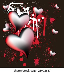 grunge hearts