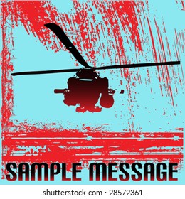 Grunge Helicopter